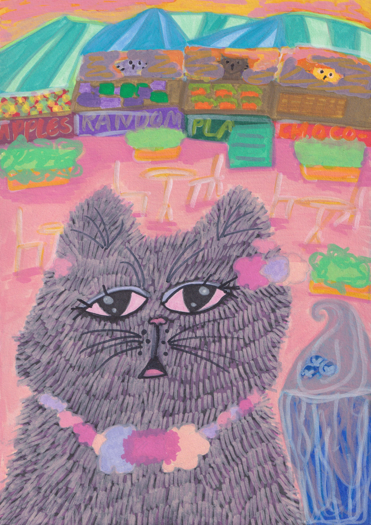 Florence at the Market - Digital Download
